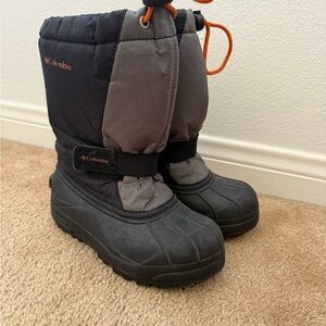 Columbia Black and Gray Winter Boots